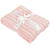 Ntbay 100% Pure Cotton Cable Knit Toddler Blanket, Super Soft Warm Breathable Baby Blanket For Crib, Stroller, Nursery, Travel, Newborn, 30"x40", Baby Pink