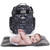 Sager Creek Dad Diaper Bag Backpack Travel Diaper Bag For Baby Essentials, Gray Camo