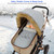 Baby Stroller Cover & Sleeping Bag Set Newborn Wrap Car Seat Stroller Canopy For Baby Girls Boys