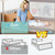 Gymax 57'' Bed Rails For Toddlers Vertical Lifting Baby Bedrail Guard With Lock Grey
