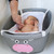 Prince Lionheart Tubimal Infant & Toddler Tub Inc Lid And Hammock - Hippo