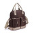 Mkf Collection By Mia K.  Bp-016-br Amazing Mom Colorland Flor Angel Five Carry Ways Baby Diaper Bag  Brown