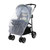 Zedwell Newborn Infant Baby Stroller Pushchair Mosquito Insect Net Safe Mesh Buggy 1pc