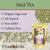 Herb Lore Sage Tea - Loose Leaf - 60 Servings - Caffeine Free