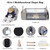 3 In 1 Baby Diaper Bag Backpack, Giugt Baby Bag With Baby Bed And Baby Safety Chair For Boy Girl, Diaper Bags With Mattress, Shade Mosquito And Usb Charging Port, Large Capacity And Waterproof 1pc
