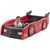 Delta Children Grand Prix Kids Plastic Toddler Bed-twin, Red