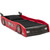 Delta Children Grand Prix Kids Plastic Toddler Bed-twin, Red