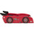 Delta Children Grand Prix Kids Plastic Toddler Bed-twin, Red