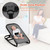 Costway 2-in-1 Baby Bouncer & Rocker Infant Adjustable Folding Rocking Seat Gray