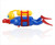 Justdolife Creative Swimming Scuba Diver Shape Wind-up Bath Toy Bathtub Toy For Kids Toddlers