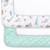 The Peanutshell Fitted Crib Sheets Set For Boys Or Girls, 2 Pack Set, Mint Safari
