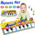 Coutexyi Baby Music Mat Children Crawling Piano Carpet Educational Musical Toy Kids Gift
