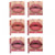 6pcs/set Waterproof Lipstick Sexy Vampire Lip Stick Matte Velvet Lipsticks Lips Makeup Cosmetics Labiales Matte