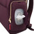 Fisher Price, Fashion Diaper Bag Backpack With Fastfinder Pocket System - Burgundy