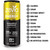 Zevia Zero Calorie Energy Drink, Pineapple Paradise, 12 Ounce Cans (pack Of 12)