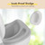 Costway Kids Realistic Potty Training Transition Toilet W/ Flushing Sound Lighting Gray