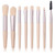 Makeup Brushes Kit Set For Eye Shadow Liner Blush,beginners Makeup Contour Kit 8pcs