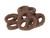 Gourmet Chocolate Covered Pretzels By Its Delish Dark Chocolate, 3.5 Oz.