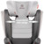 Diono Monterey Xt Latch 2-in-1 Expandable Booster Car Seat, Gray Dark