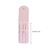 2 Set Grooming Tweezer Eyelashes Eyebrow Stainless Steel Tweezers Set With Storage Bag Makeup Tools, Pink
