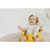 Bumbo B10011 Baby Infant Soft Foam Comfortable Wide Floor Seat With 3 Point Adjustable Harness, Mimosa Yellow