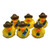 Fiesta Rubber Duckies - Party Favors - 12 Pieces