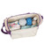 Soho Tote Diaper Bag, Animals, Lavender Elephants, 10 Piece Set