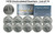 1978 Us Mint Quarters Uncirculated Coins From U.s. Mint Cello Packs (qty 10)
