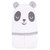 Little Star Organic Terry Cloth Hooded Bath Towel, White Bear