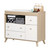 South Shore Yodi Changing Table With Drawers, Soft Elm And White