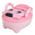 Portable Cute Baby Potty Cute Cow Toilet Seat Girl Boy Training Pot With Removable Waste Cup And Brush