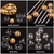 Etereauty 50pcs Chocolate Truffle Liner Chocolate Wrappers Candy Packaging Holder