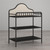 Little Seeds Piper Metal Changing Table, Black