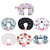Grebest U-shape Flower Elastic Maternity Baby Breast Feeding Nursing Pillow Cover Case