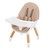 Zimtown 5-in-1 Baby High Chair For Eating Infant Booster Seat Kid Table & Chair,beige