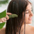 Ecotools Scalp Jade Green Gua Sha Hair Comb, 1 Count