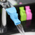 Tureclos Faucet Extender Kitchen Bathroom Water Tap Extension Kids Water Reach Faucet Silicone Extender, Green