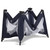 Dream On Me Zazzy Portable Play Yard With Bassinet, Navy