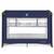 Dream On Me Zazzy Portable Play Yard With Bassinet, Navy