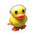 Wind-up Jumping Duck Toys Novelty Toys For Party Favors Multicolor Duck Hopping Clockwork Chain Toy;wind-up Jumping Duck Toys Novelty Toys Hopping Clockwork Chain Toy