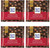 Ritter Sport Dark Chocolate With Whole Hazelnuts 3.5-ounce/100g Bars, Pack Of 4