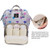 Diaper Backpack Baby Nappy Bag - Travel&outdoor Organizer Water-resistant Multi-function Maternity Bag For Mon Daddy