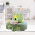 Tenvolts Cartoon Baby Sofa Cover Learning To Sit Seat Feeding Chair Case(n/cotton)