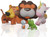 Splashez Mold Free Baby Bath Toys, Animal Bathtub Toys For Toddlers 5pc