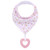 Hemoton 4pcs Baby Bib Cotton Bib Scarf Saliva Towel Meal Bib Protective Neckerchief With Teething Toy For Kids Baby