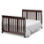 Storkcraft Portofino 5-in-1 Convertible Baby Crib And Changer, Espresso
