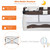 Costway Coffee Baby Crib Playpen Playard Pack Travel Infant Bassinet Bed Foldable