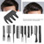 Tebru Professional Hair Styling Combs Salon Hairdresser Combs, Hairstyles For Women, Men, Girls And Boys