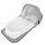 Infant Bed Newborn Bed Baby Lounger Newborn Baby Bed Foldable Baby Lounger With  Net Mattress Infant Travel Cribgray