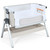Gymax Newborn Baby Bassinet Bedside Sleeper With Storage Basket & Wheel Beige